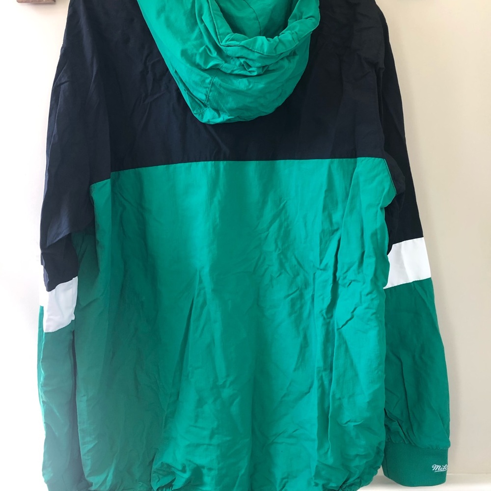 Celtics windbreaker.